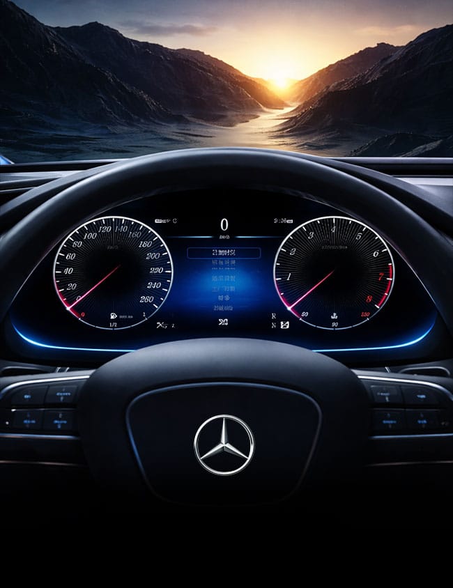 Mercedes Benz W205 W213 Riparazione e aggiornamento quadro strumenti digitale