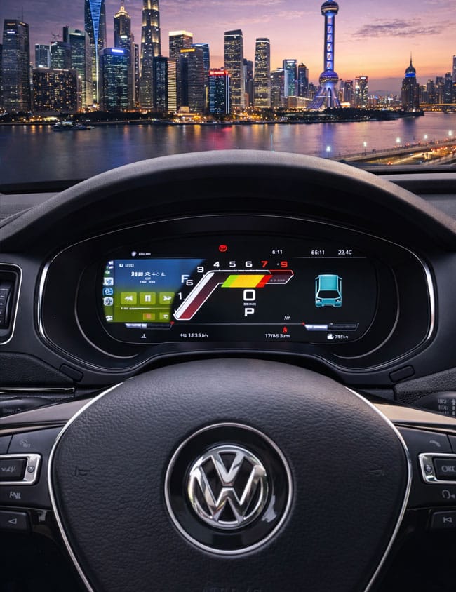 Riparazione e sostituzione del quadro strumenti digitale Volkswagen VW
