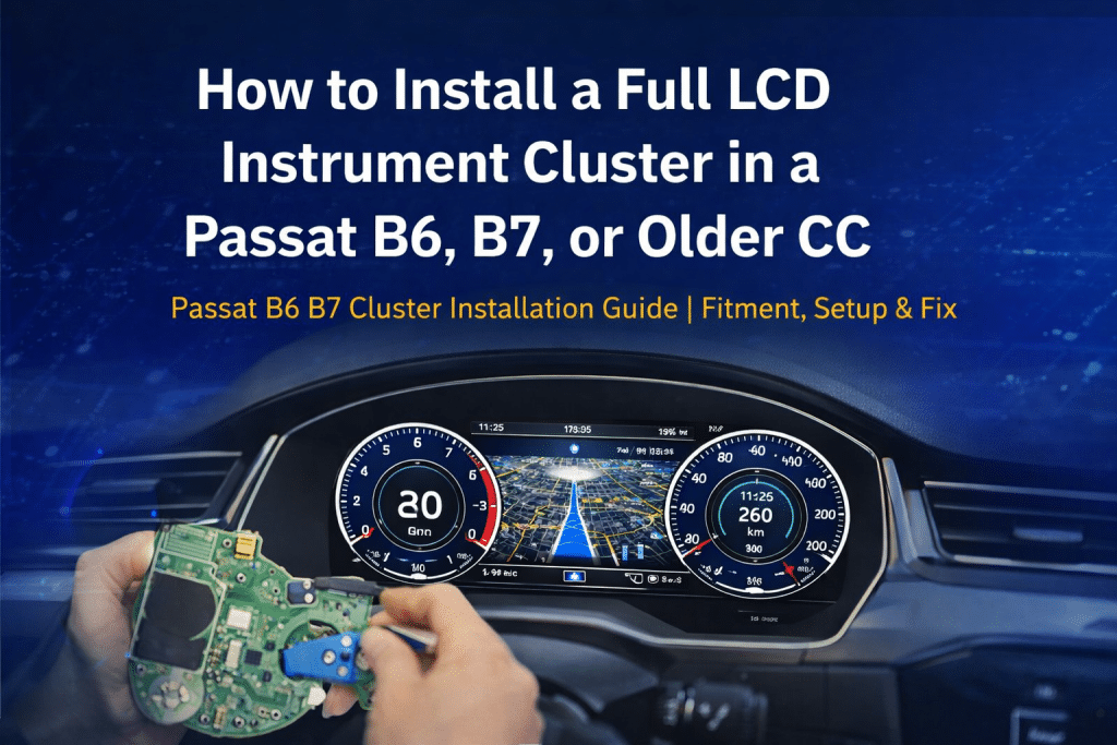 Passat B6 B7 Cluster Installation Guide | Fitment, Setup & Fix