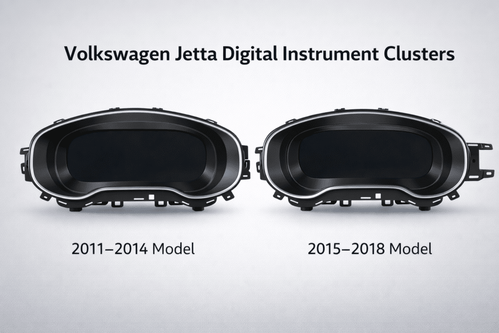 Volkswagen Jetta Digitaal Instrumentenpaneel