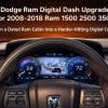 Dodge Ram Digital Dash Upgrade