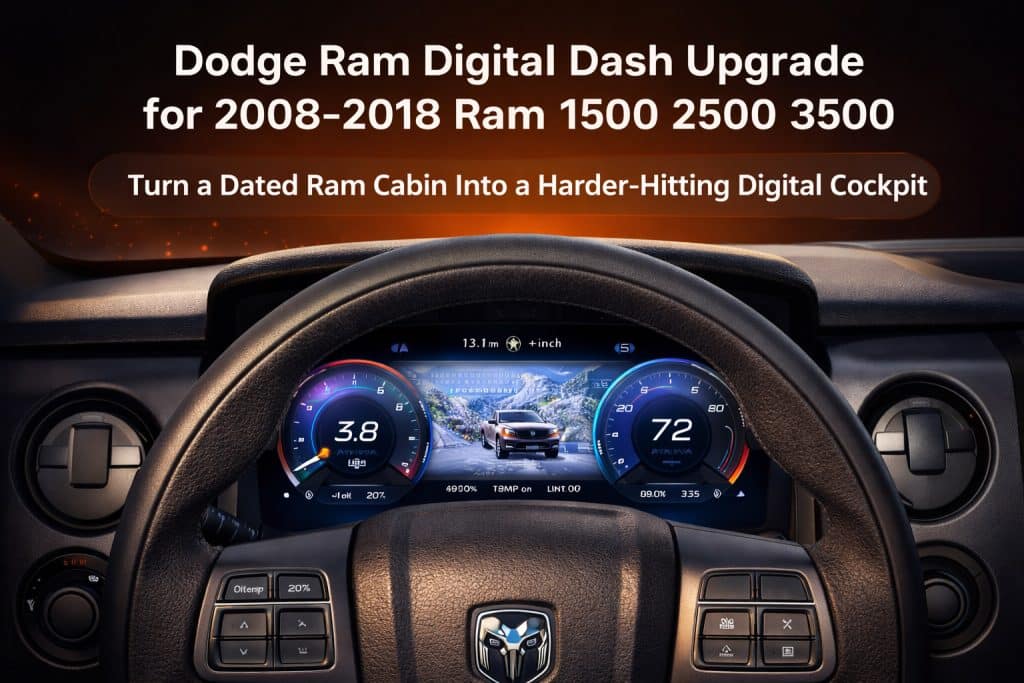 Dodge Ram Digital Dash Upgrade