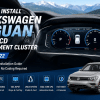 How to Install Volkswagen Tiguan Full LCD Instrument Cluster 2017–2022