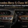 Mercedes-Benz S-Class W221 Android Head Unit Upgrade
