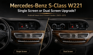 Mercedes-Benz S-Class W221 Android Head Unit Upgrade