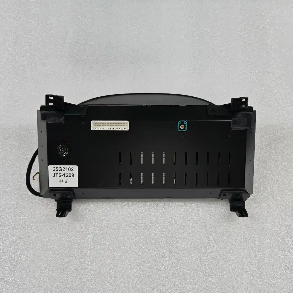 Toyota Alphard LCD dashboard rear housing and product label