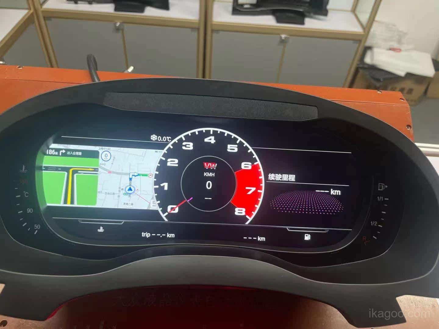 iKagoo VW Audi Digital Instrument Cluster Användarmanual 27 Volkswagen Golf 6 digital instrumentcluster färdig displayreferens