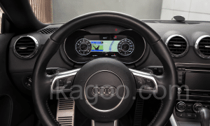Audi TT 8J digital instrument cluster installation final result