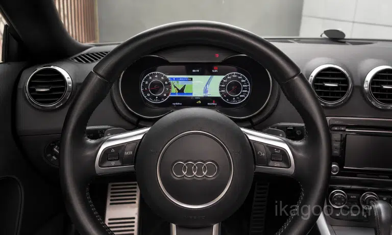 Audi TT 8J digital instrument cluster installation final result