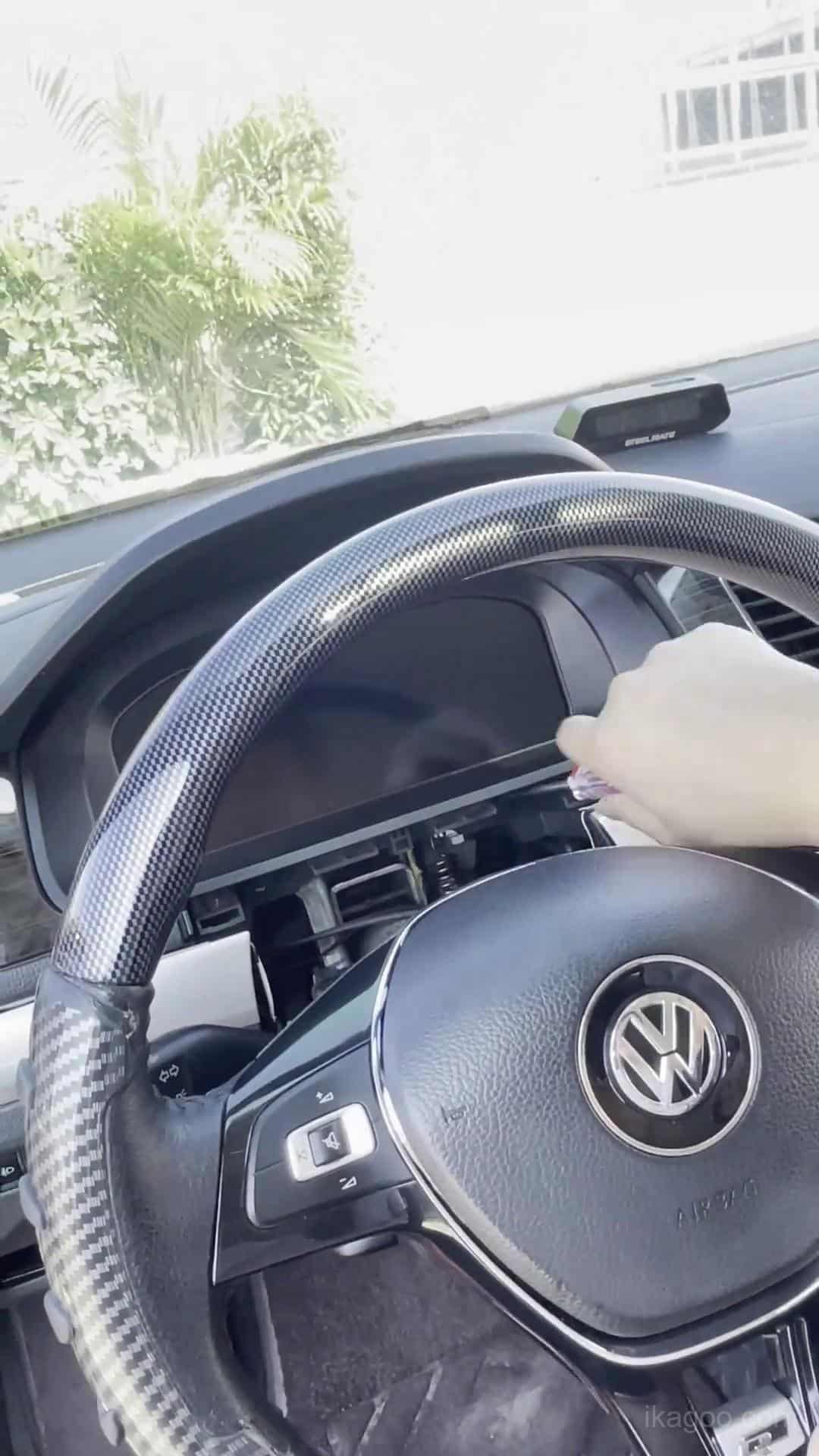 Volkswagen Lavida 2013-2019 12.3 digital cluster final installed result after installation