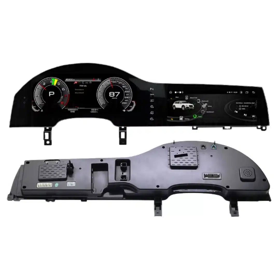 Audi Q7 digital cluster 2005–2015 front and rear product structure