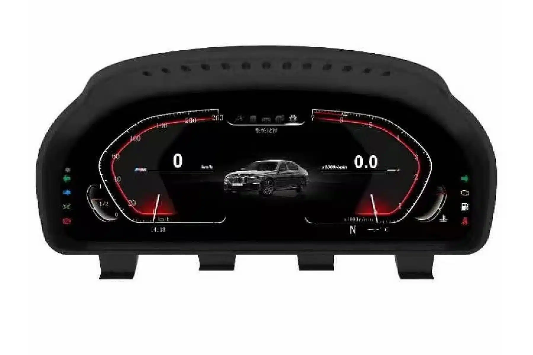 BMW 7 Series F01 F02 digital instrument cluster angled product view