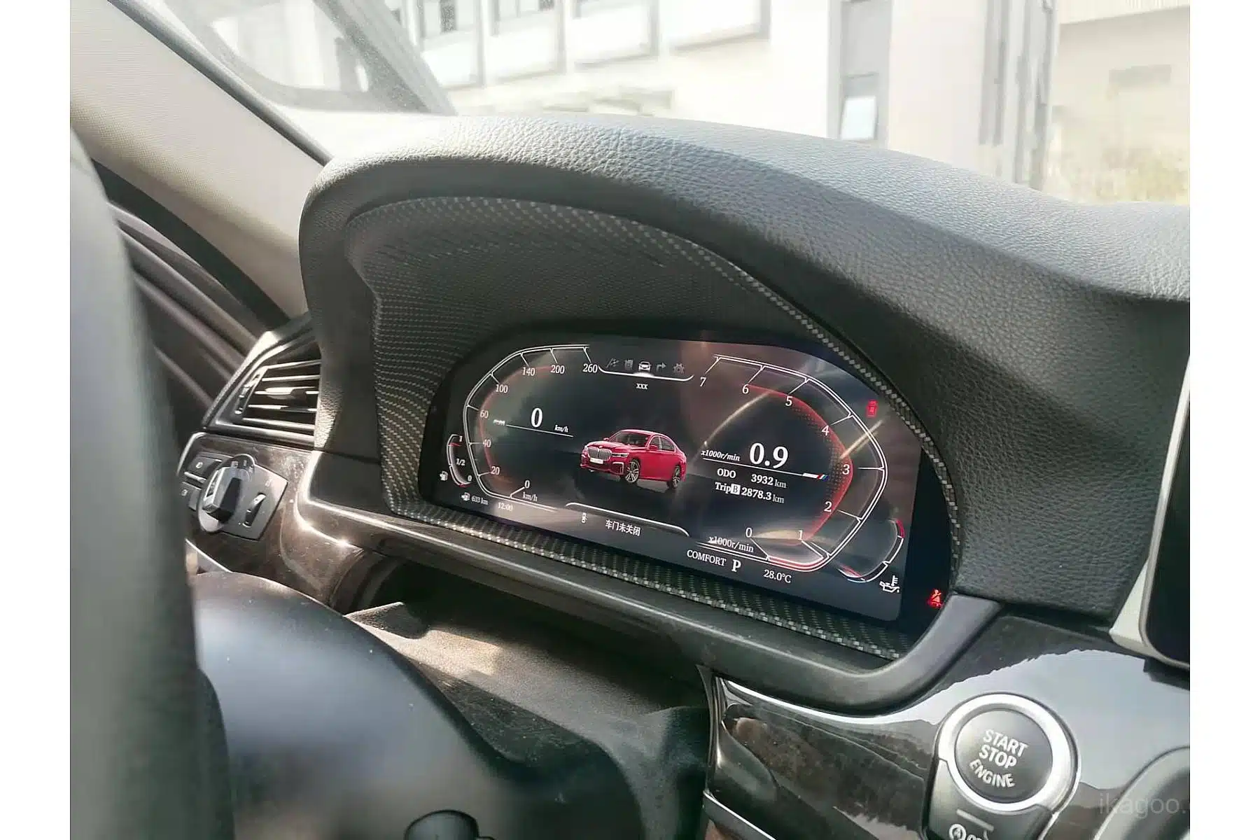 BMW F01 F02 digital cluster product and accessories reference