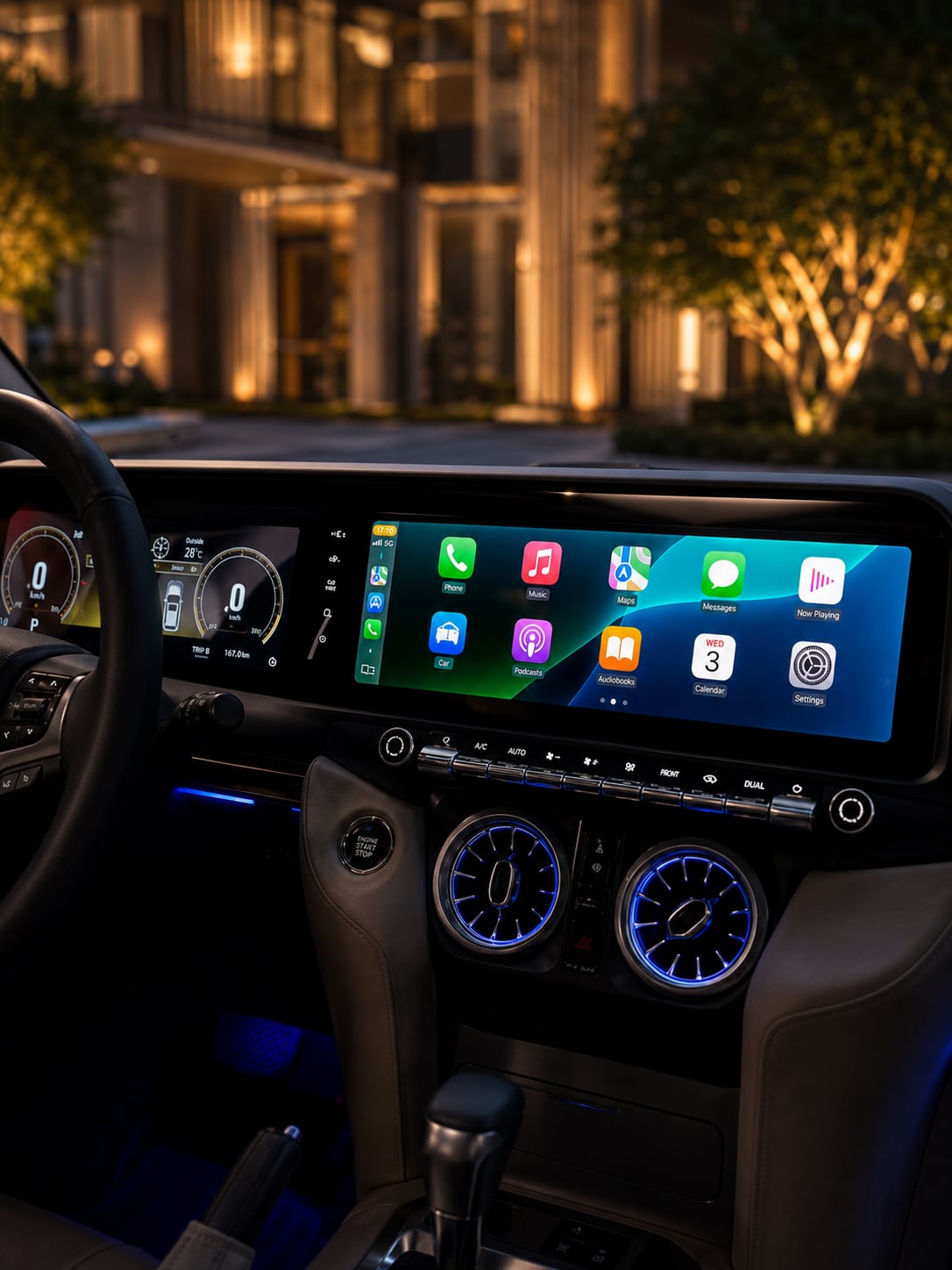 Toyota LC200 Android Head Unit with a 48-band DSP equalizer