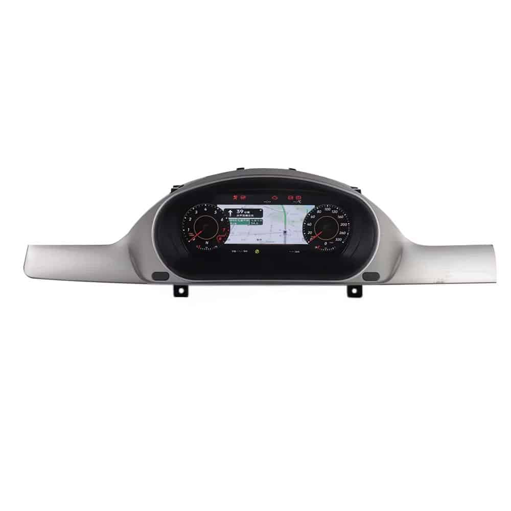 VW Passat CC B6 B7 digital instrument cluster product shape and screen layout