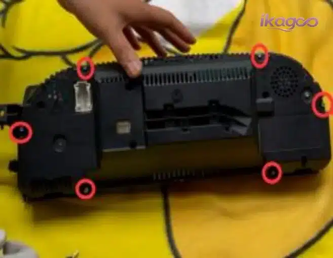 Mercedes W221 Android navigation mounting hardware bracket installation