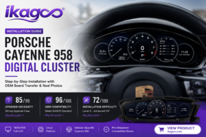 Porsche Cayenne 958 Digital Cluster Installation