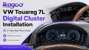 Volkswagen Touareg Installation Guide Step 38 - iKAGOO Branded