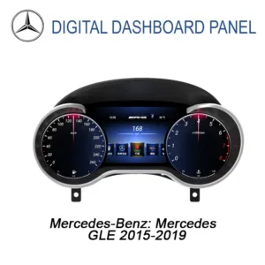 Mercedes GLE Digital Cluster 2015-2019 | 12.3 LCD CarPlay