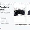 VW Golf MK5 original instrument cluster and YB-134 digital cluster upgrade buying guide