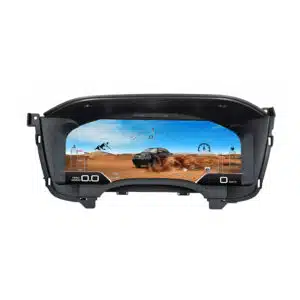 Chevrolet Silverado digital dash front view with 15.1-inch LCD display for 2007-2013 pickup