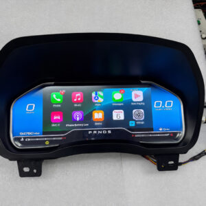 digital cluster installed phone projection view