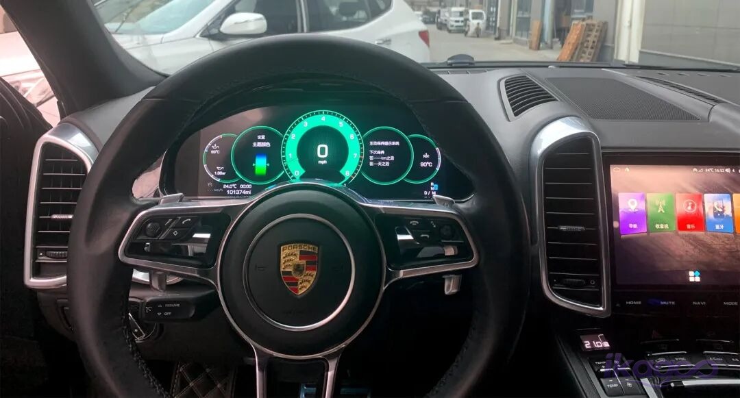 Porsche Cayenne 958 trim light and sensor transfer