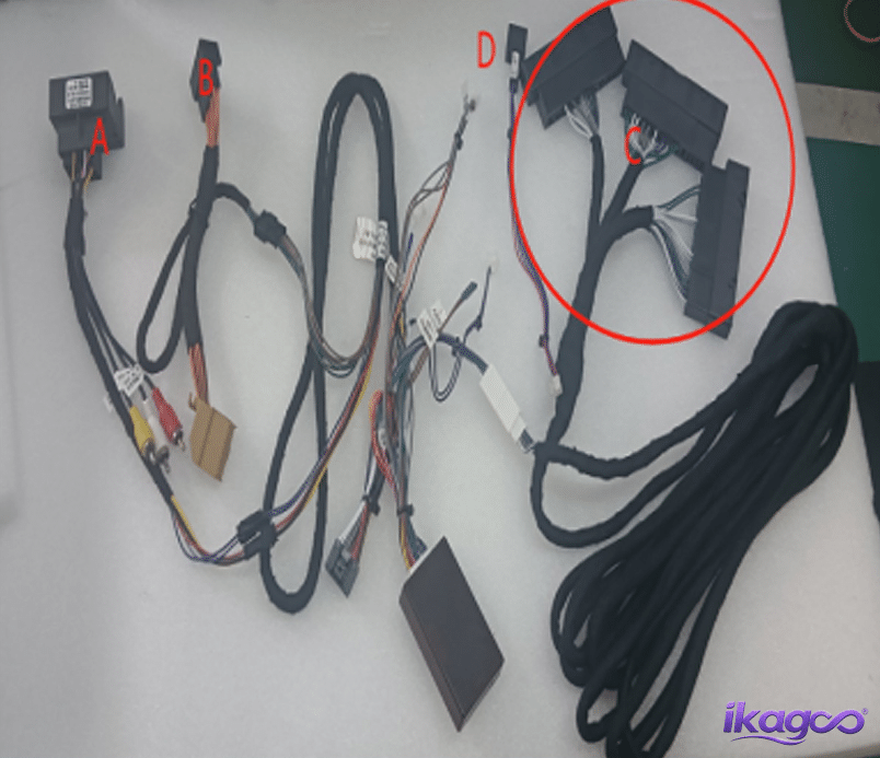 Audi Q7 amplifier MOST integration alternate harness mapping