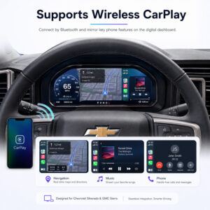 silverado carplay digital cluster wireless carplay interface