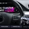 VW Passat B6 B7 CC digital cluster retrofit fitment installation and common fixes