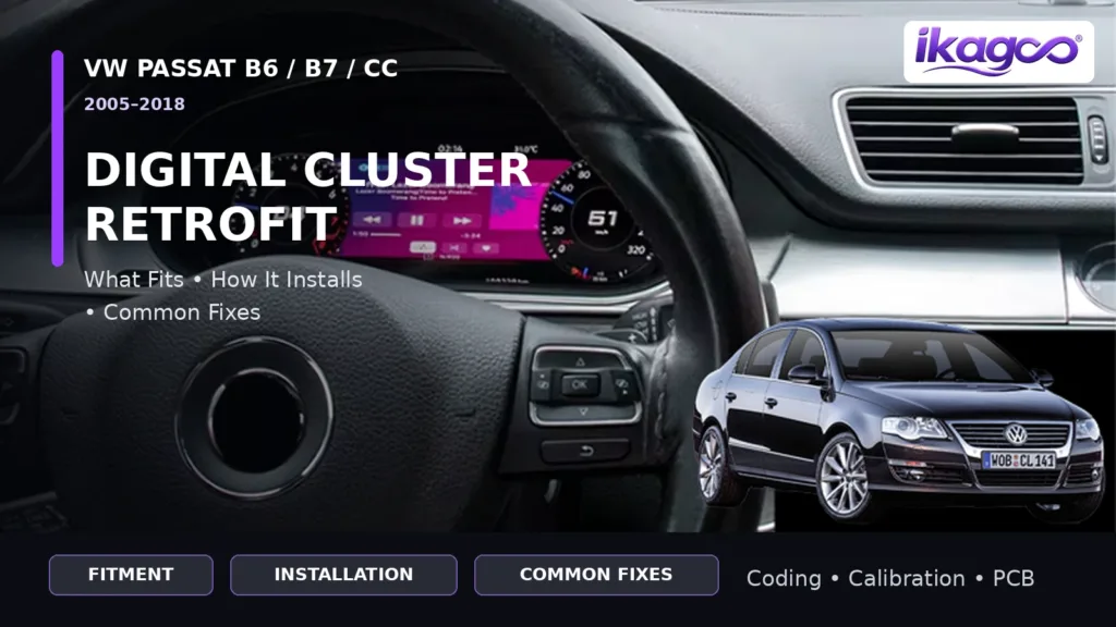 vw passat b6 b7 cc digital cluster retrofit guide cover v2