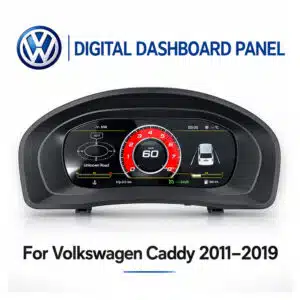 VW Caddy Digital Cluster 2011–2019 with Apple CarPlay & Android Auto