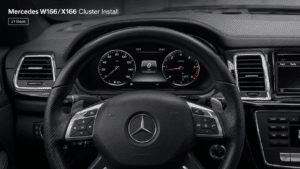 Mercedes W166 X166 Digital Cluster Installation | 2012–2019