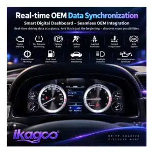 Toyota 86 Subaru BRZ 2013-2019 feature visual digital instrument cluster