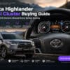 Toyota Highlander Digital Cluster Buying Guide: What 2015–2019 Owners Should Know Before Buying