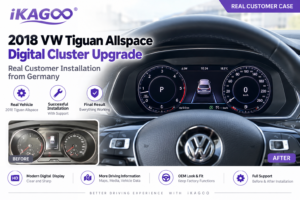 2018 VW Tiguan Allspace Digital Cluster Upgrade – Real Customer Installation Case