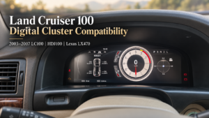 Land Cruiser 100 Digital Cluster Compatibility: What LC100, HDJ100 & LX470 Owners Must Confirm Before Buying