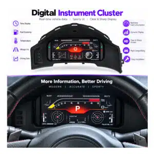 Toyota 86 Subaru BRZ 2013-2019 feature visual digital instrument cluster