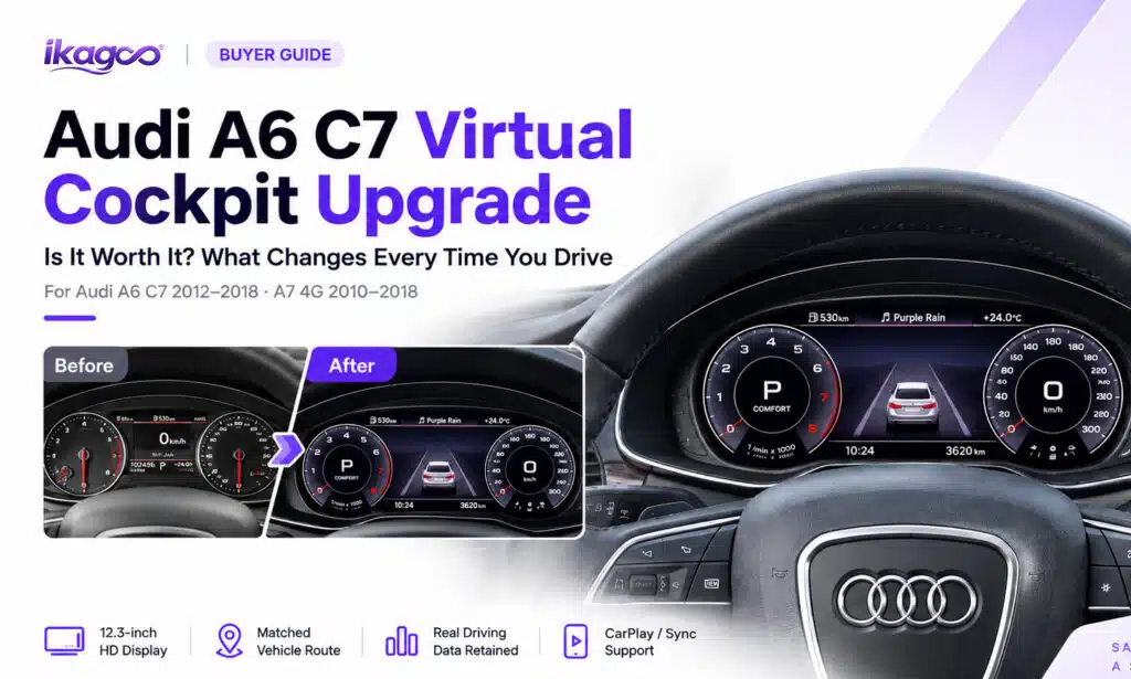 Audi A6 C7 Virtual Cockpit Upgrade: Is It Worth It? What Changes Every Time You Drive