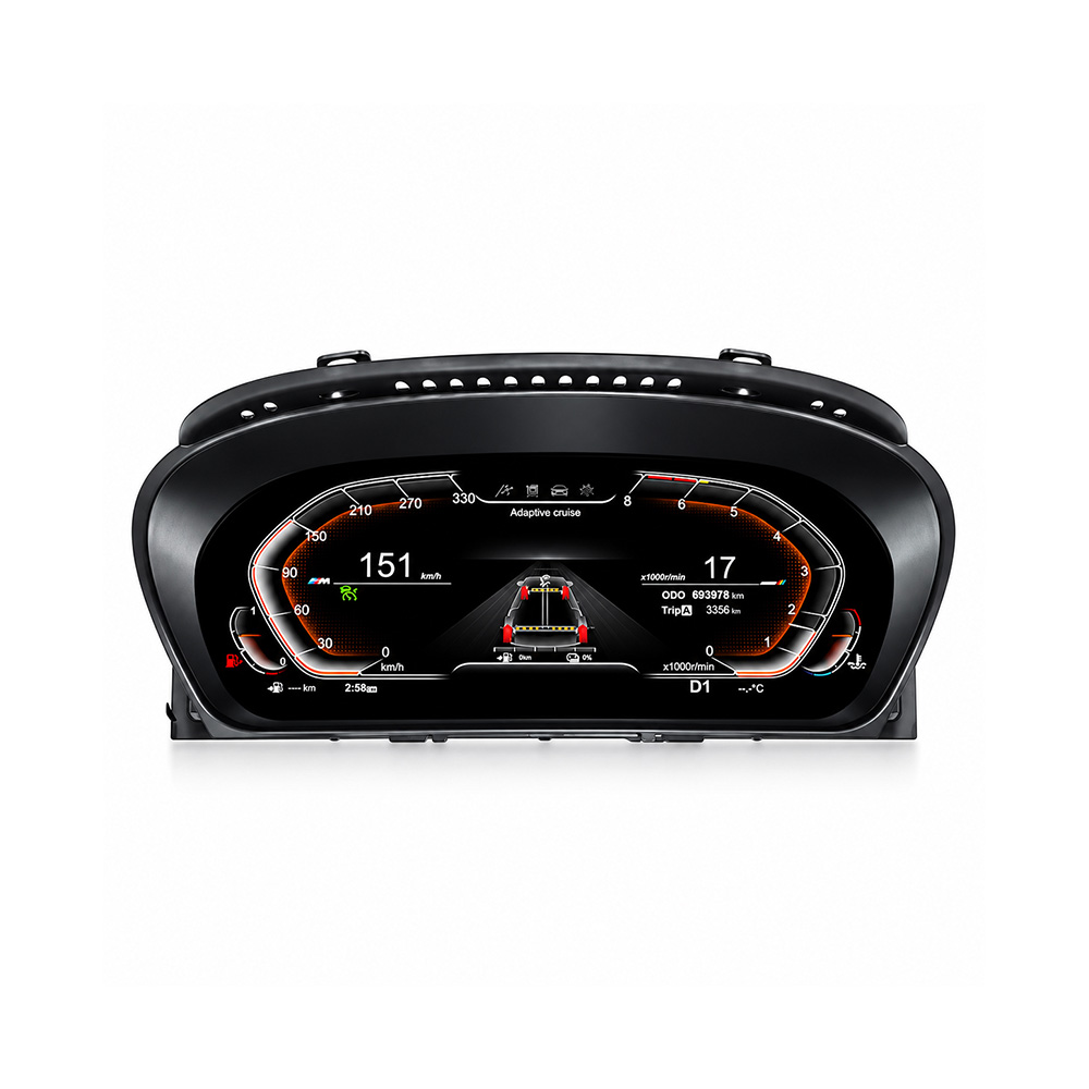BMW 5 Series E60 E61 12.3 inch digital instrument cluster front view