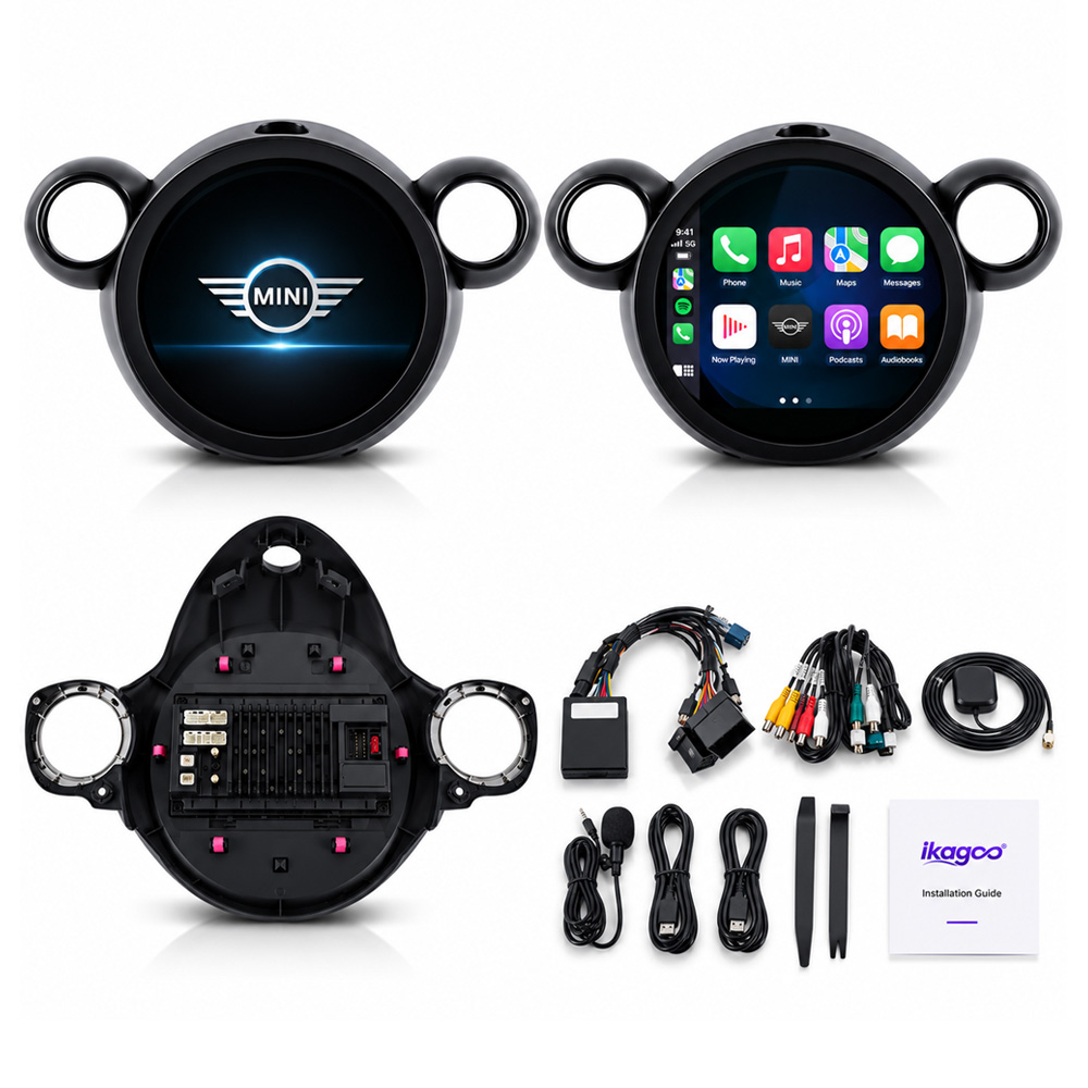 MINI Countryman R60 Android Head Unit wiring harness accessories