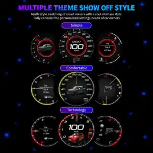 bmw mini cooper digital cluster dashboard themes 01