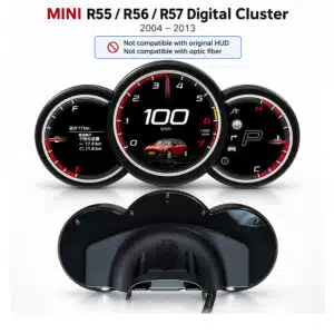 bmw mini r55 r56 r57 digital cluster front rear fitment 01