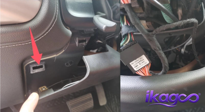 Chevrolet Silverado Digital Cluster Installation step 2 remove upper dashboard cover