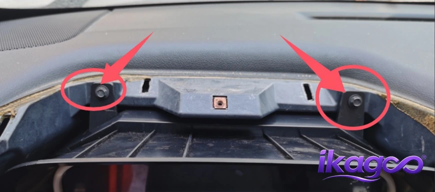 Chevrolet Silverado Digital Cluster Installation step 7 connect iKAGOO replacement cluster