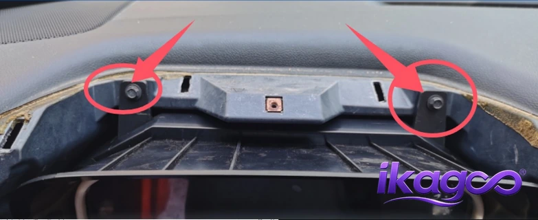 Chevrolet Silverado Digital Cluster Installation step 11 restore dashboard covers