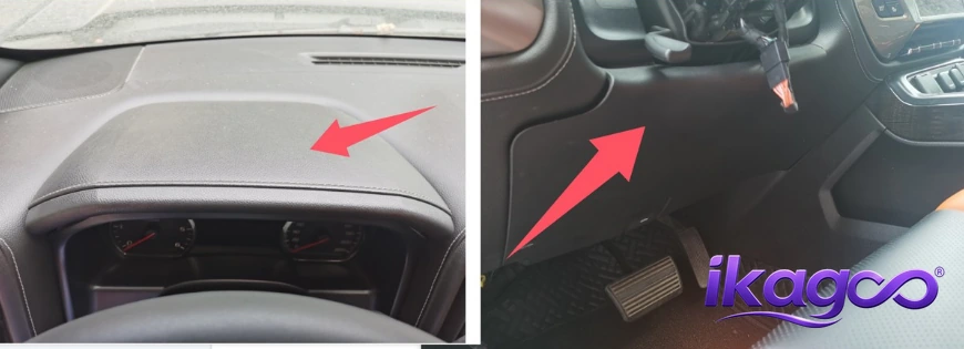 GMC Sierra digital cluster installation dashboard reassembly check