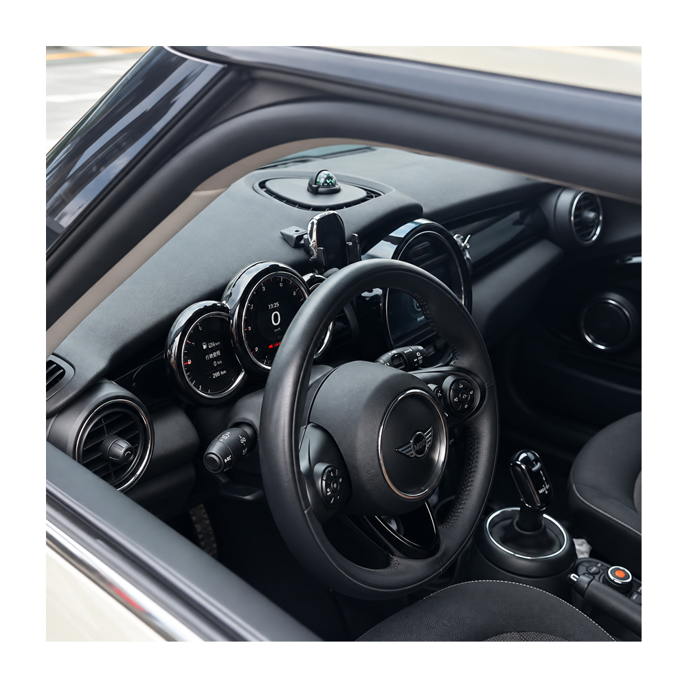 MINI Cooper F55 F56 F57 digital instrument cluster installed dashboard