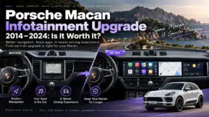 Porsche Macan Infotainment Upgrade: CarPlay or Dual Screen?