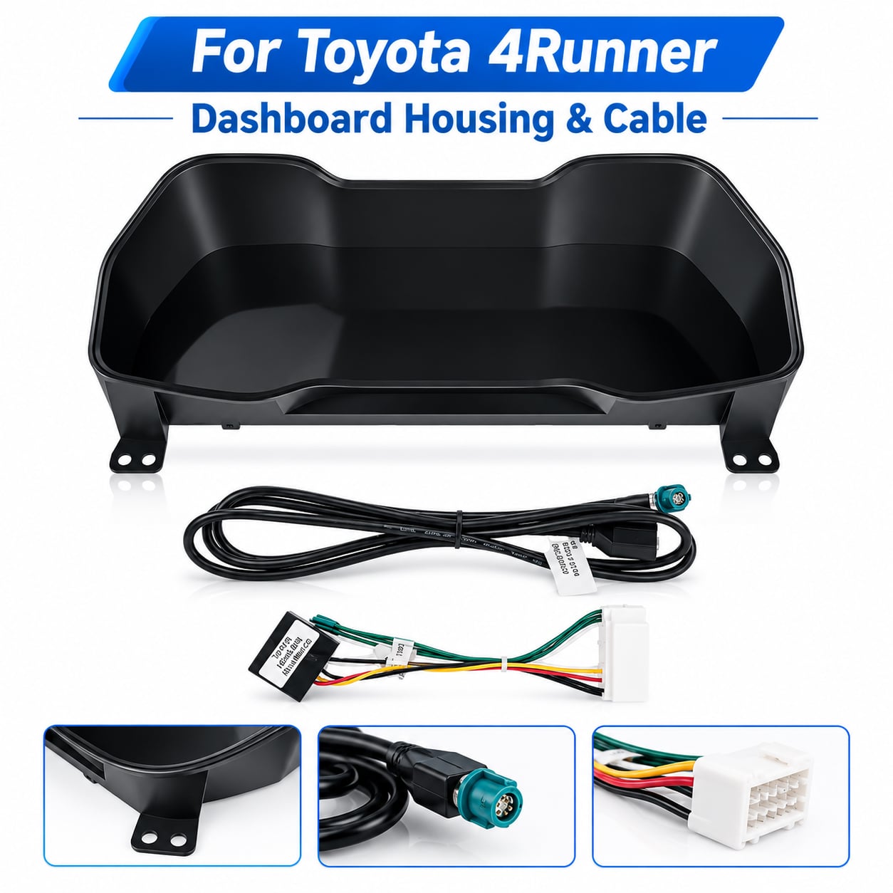 Toyota 4Runner Digital Instrument Cluster installation accessories and connections